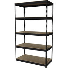 Lorell Riveted Steel Shelving