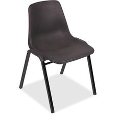 Lorell Plastic Stacking Chairs