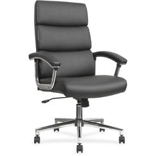 Lorell Leather High-back Chair