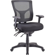 Lorell Conjure Executive Mid-back Mesh Back Chair