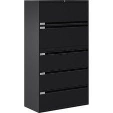 Global 9300 Series Full Pull Lateral File - 5-Drawer