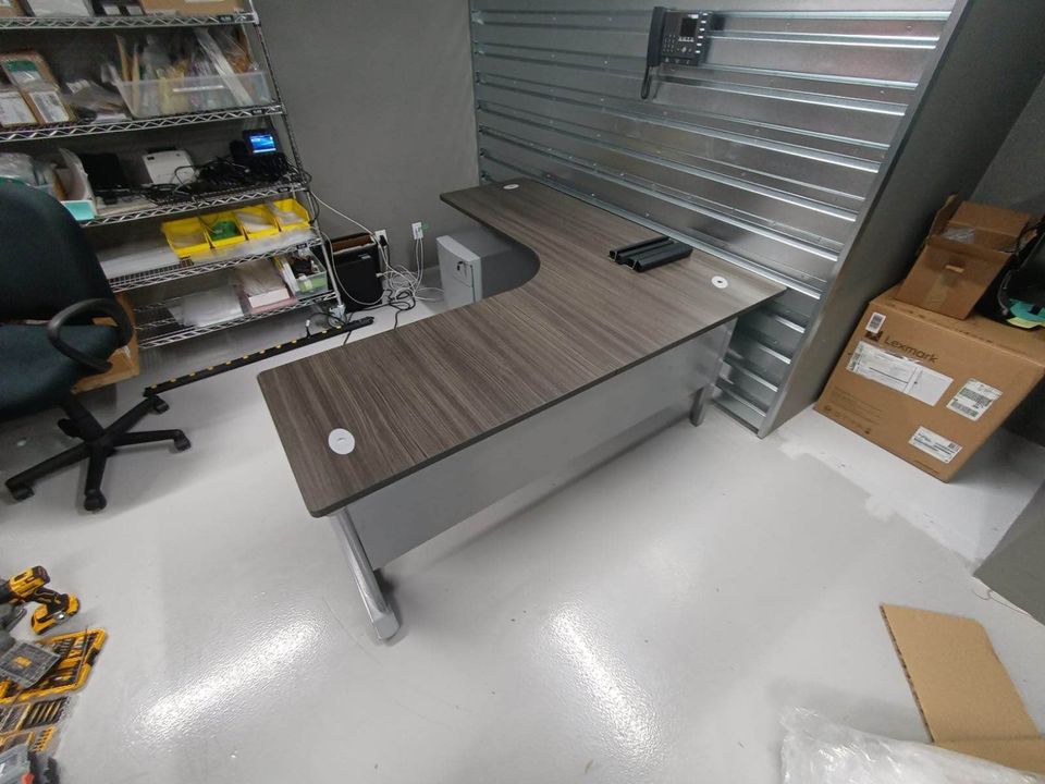 Used Titan L Shape Desk 72