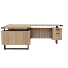 Load image into Gallery viewer, Mirella™ L-Shaped Configuration Desk, BF/BF - Sand Dune
