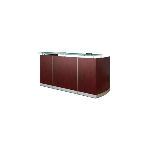 Medina™ Reception Station, No Pedestals - Mahogany