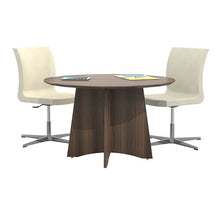 Load image into Gallery viewer, Medina™ Round Conference Table, 48&quot; W - Textured Brown Sugar
