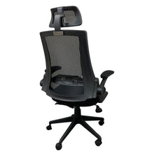 Load image into Gallery viewer, 9898 High Back Mesh Executive Chair With Headrest and Flip-Up Arms - meofficesale.com
