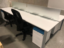 Load image into Gallery viewer, 4-Pod Workstation, drawers optional - meofficesale.com
