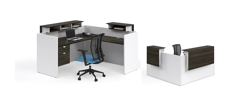 L Shape Modern Reception Desk