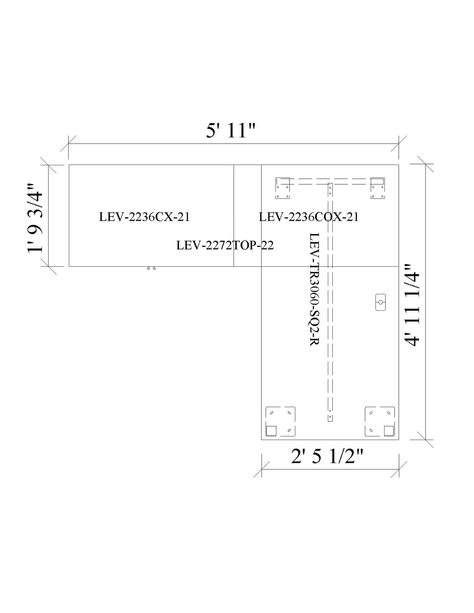 Workstation Levels Series Layout 7