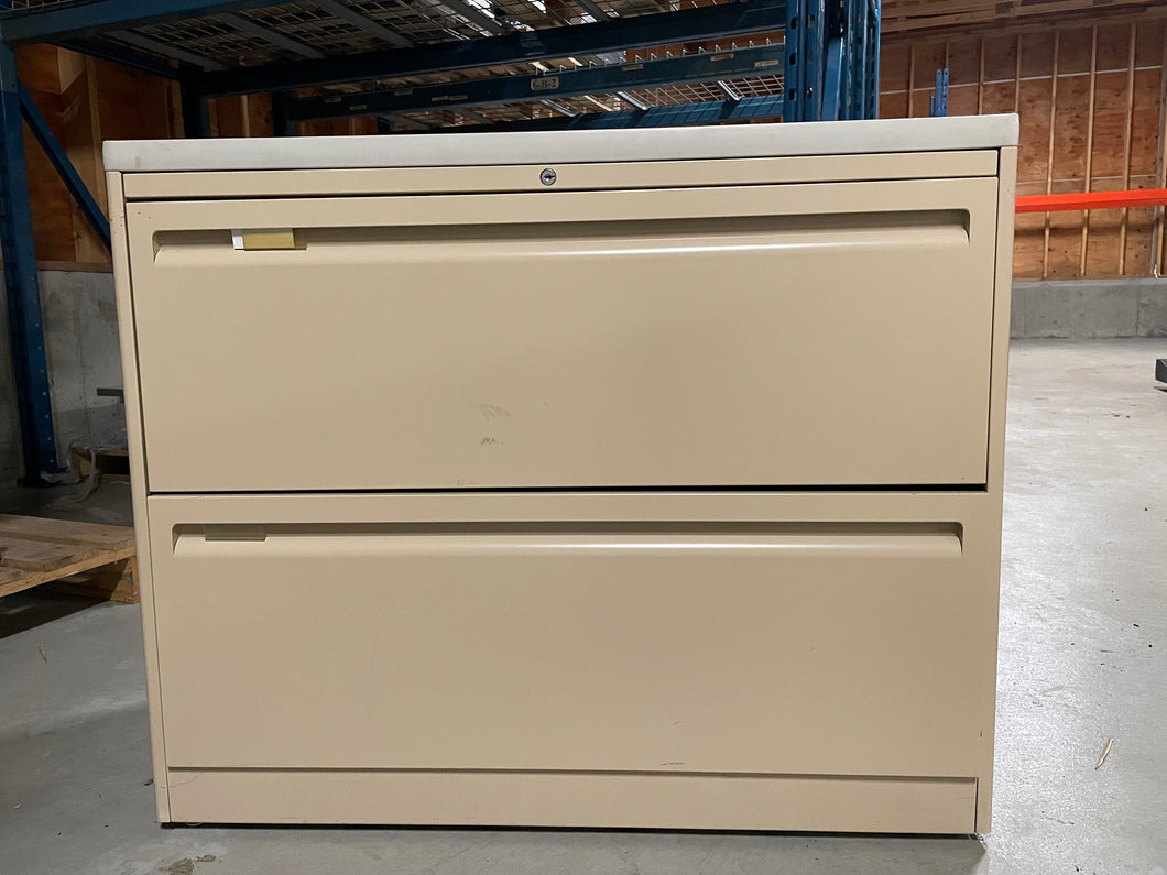 Used Lateral File Cabinet 2 Drawer
