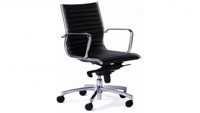 Black Midback Metro Executive Chair - meofficesale.com