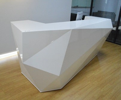 wood reception counter table design for reception area #2355